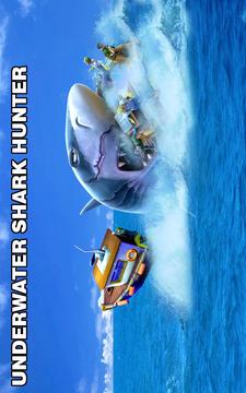 Hungry Blue Whale Shark Attack: Shark Attack Games游戲截圖5