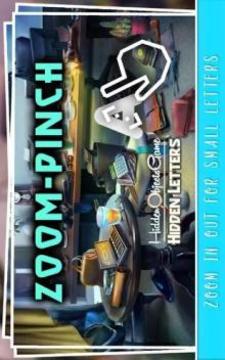Hidden Letters 100 Level : Hidden Object Game游戲截圖2