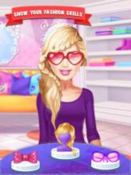 Fashion Doll Barbi Hair Salon游戲截圖4