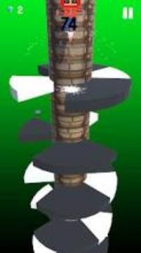 Spiral Man Helix Jump 3D游戲截圖4