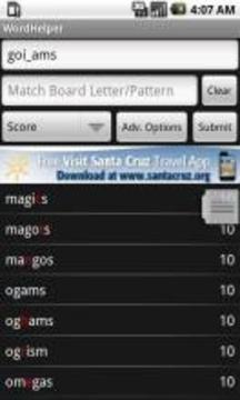 Word Finder Scrabble Solver游戲截圖1