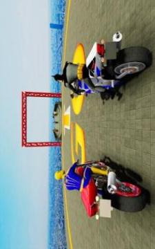 Super Hero Tricky Bike Race: Mega Ramp游戲截圖2