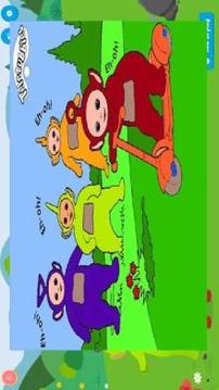teletubbies for coloring游戲截圖1
