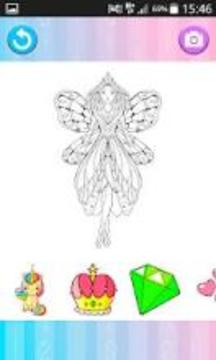 Princess Coloring Pages for Kids, Boys & Girls游戲截圖2