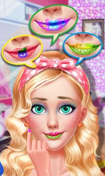 Fruity Lipstick Maker Salon游戲截圖2