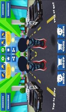 Pj Heroes Masks boys run 3D游戲截圖1