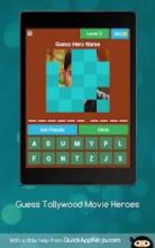 Guess Tollywood Movie Heroes游戲截圖3