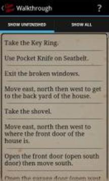 TFN - Text Adventure Game游戲截圖5