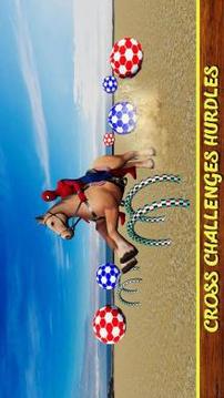 Impossible SuperHeroes Horse Stunts 3D游戲截圖2
