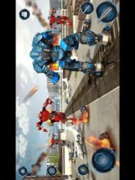 Transform Robot US Police Cop Dog Airport Security游戲截圖4