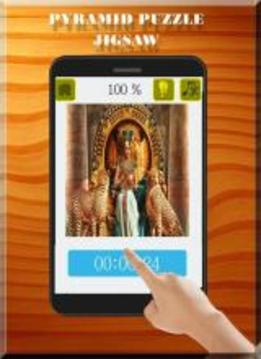 Pyramid jigsaw AntiStress : Free Puzzle游戲截圖3