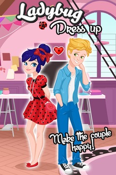 Ladybug and Cat Noir Dress up游戲截圖2