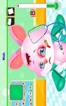 Bunny Face Injury Animal Games游戲截圖4
