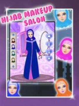 Hijab Makeup Salon: Girls Game游戲截圖3