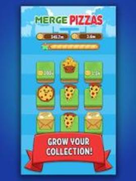 Merge Pizza - Kawaii Idle Evolution Clicker Game游戲截圖4