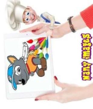 How to Color Paw Patrol and Peppa for fans free游戲截圖4
