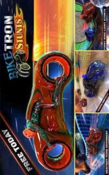Tron Bike Racing Games Free - Tricky Bike Stunts游戲截圖1