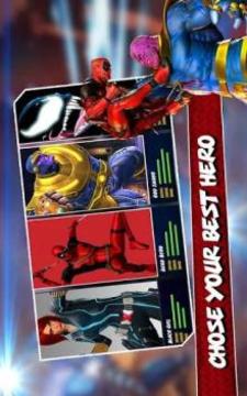 Crime Black Superheroes Dead Battle Fighter游戲截圖1