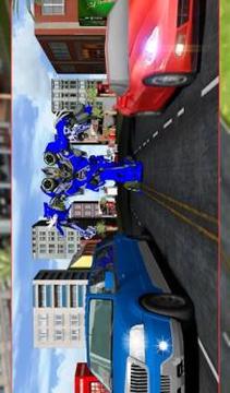 Robot Transform Traffic Racer游戲截圖4