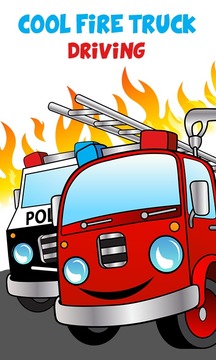Cool Fire Truck Games for Kids游戲截圖5