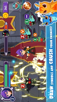 Magic rush slug in dark castle游戲截圖1