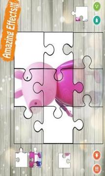 Peppa Puzzle For Kids-Pink Pig游戲截圖1