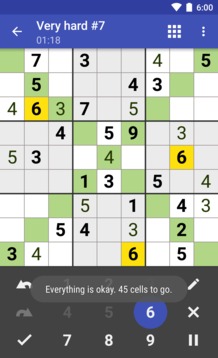 Sudoku: Andoku 3 Free游戲截圖5