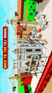 Taj Mahal Construction Games游戲截圖2