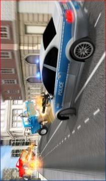Extreme Police Car Shooter - Criminal Car Chase游戏截图3