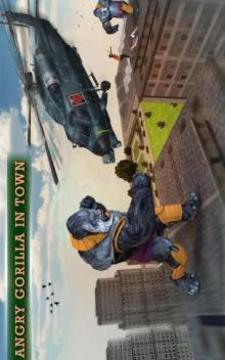 City Smasher Angry Gorilla Simulator: Rampage Game游戲截圖3