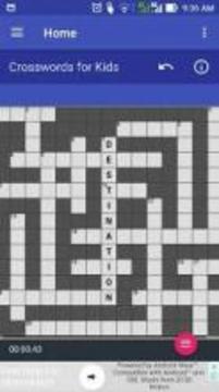 Crosswords for Kids游戲截圖1