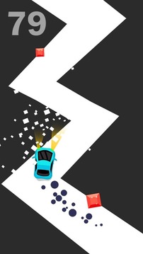 手指驅(qū)動車 - 曲折的道路游戲截圖3