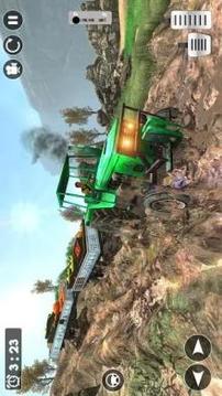 Offroad Muddy Farming Tractor Trolley Driving游戲截圖1