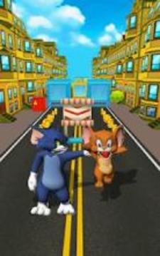 Tom and Mouse Subway Catch Game游戲截圖5