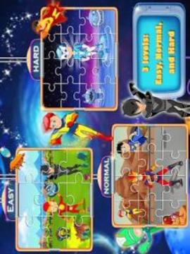 Puzzle Kids Super Hero Shape & Jigsaw Puzzles游戲截圖3