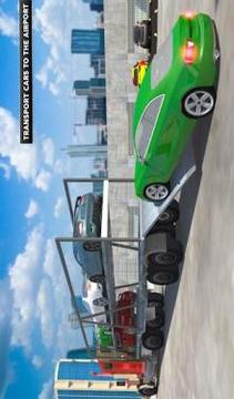 Cargo Plane Flight School: Car Transport Game 2018游戲截圖2
