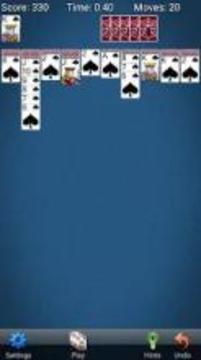 Spider Solitaire- Classic card game游戲截圖3