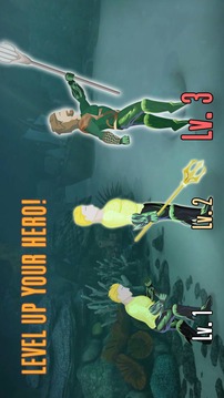 Aquahero vs Green Ring Hero游戲截圖2