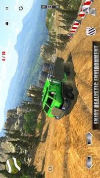Offroad Trucker Hill Drive: Muddy Driving Sim 2018游戲截圖2