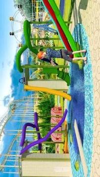 Water Slide Downhill Park Rush游戲截圖4