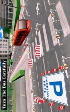 Coach Bus Parking City Driving游戲截圖4