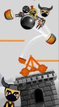 Stickman Destruction Catapult游戲截圖3