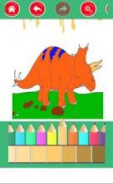 Best Dinosaurs Coloring Book For Kids游戏截图2
