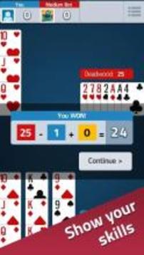 Gin Rummy: Classic Card Game游戲截圖2