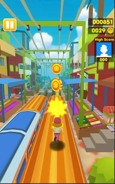 Subway Rush 3D 2017游戲截圖2