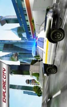 Police Car 3D : City Crime Chase Driving Simulator游戲截圖4