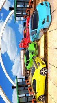 Impossible Crazy Car Stunts - Car Rush Racing Game游戏截图1