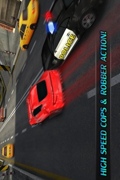Police City Chase Racing 3D游戲截圖1