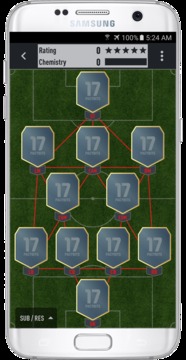 FUT 17 DRAFT by PacyBits游戲截圖3