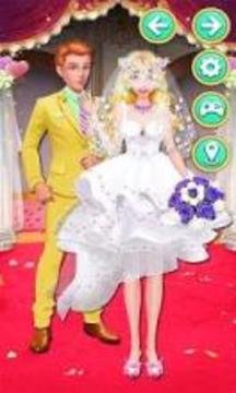 Fashion Wedding Makeup Salon游戲截圖1